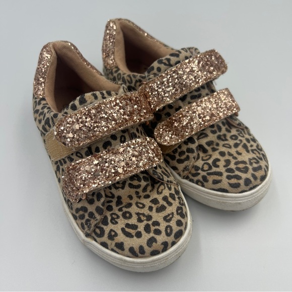 Girl’s Shoes Size 9 | Glitter + Leopard | Toddler Cynthia Rowley Shoes - Picture 2 of 4